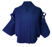 Jackie Kimono jacket in Astral Blue